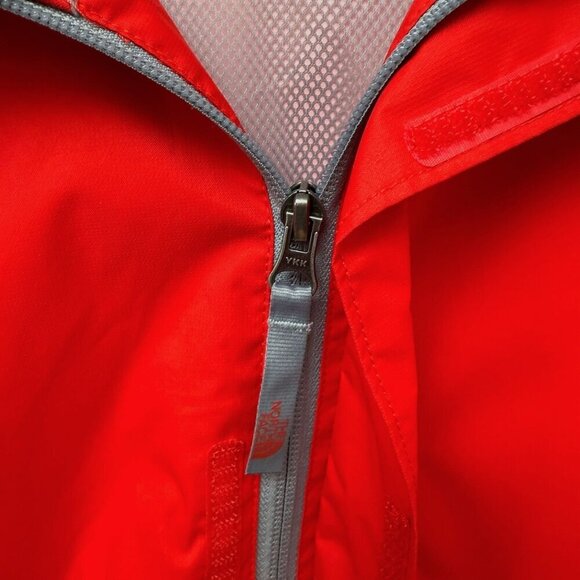 THE NORTH FACE Boys Jacket Large 14/16 Red Hooded Windbreaker Full Zip *TORN - Picture 12 of 16